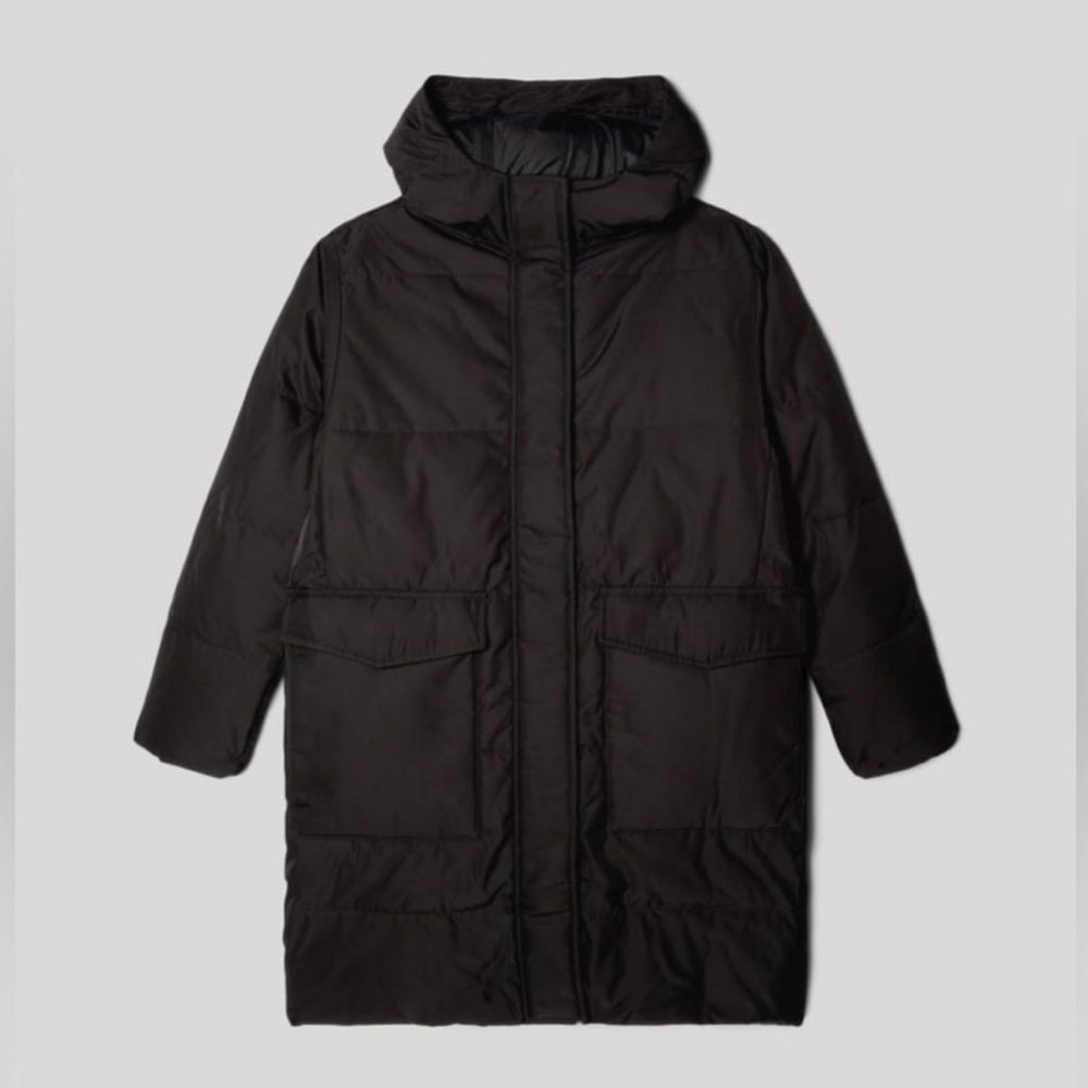 Everlane The ReNew Long Puffer